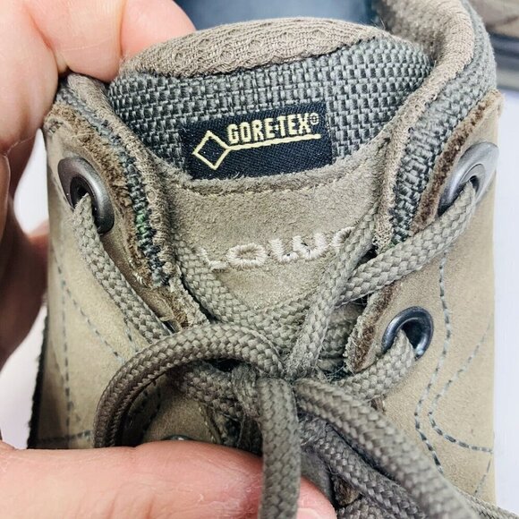 LOWA Renegade III GTX Lo GORETEX Shoes Womens Sz 7.5 Brown Nubuck Hiking Outdoor - Picture 4 of 16